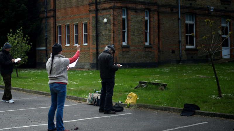 StART are deeply connected to the site, regularly going out to sketch and paint its many trees